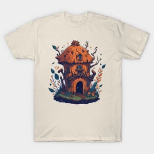 fairy tale house in the forest T-Shirt